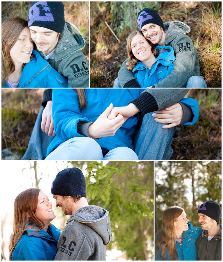 förlovnings fotografering engagement session