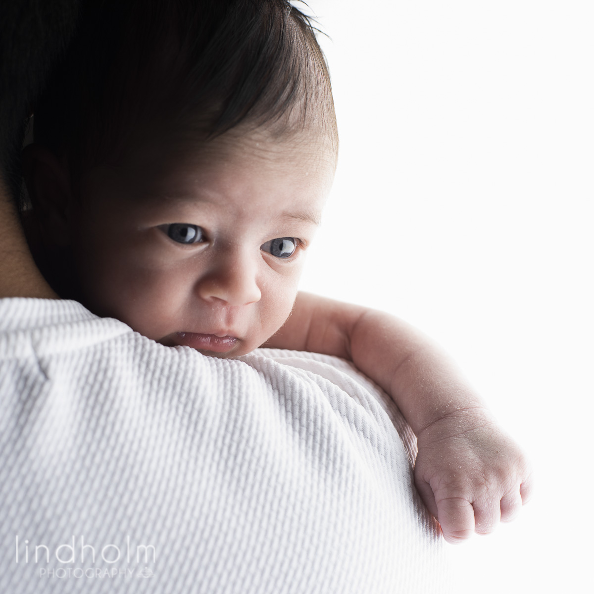 nyföddfotografering av nyfödd baby