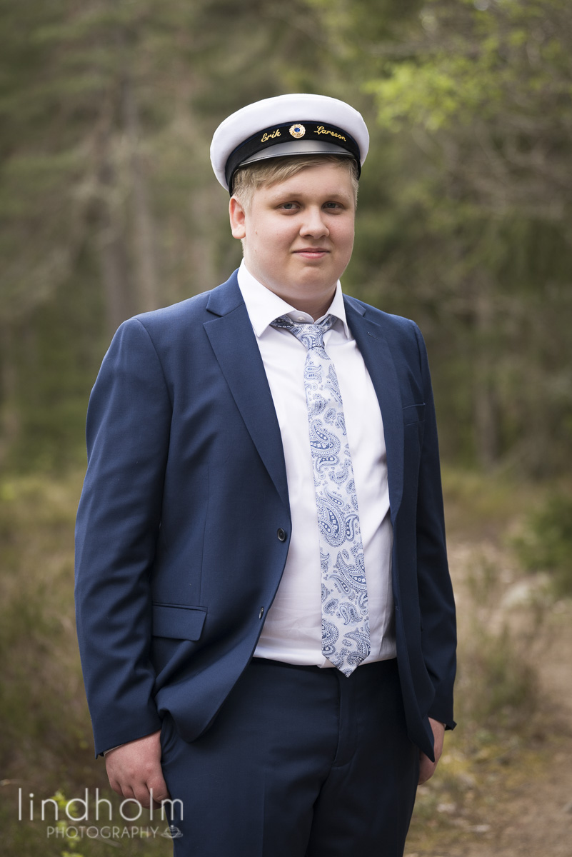 Studenten, studentfoto, skolavslutningsfoto