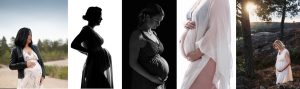 gravidfoto i studio, gravidfotografering utomhus stockholm, fotograf huddinge stockholm
