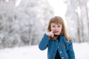 utomhus barnfotografering vinter stockholm