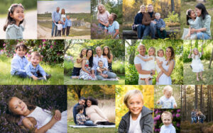 sommar familjefotografering tullinge
